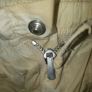 Rag & Bone camouflage beige and tan adjustable waist ankles pocket utility pants